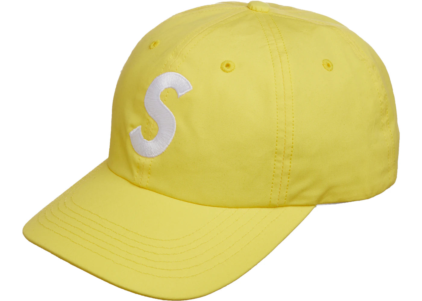 Supreme Ventile S Logo 6-Panel (FW21) Yellow