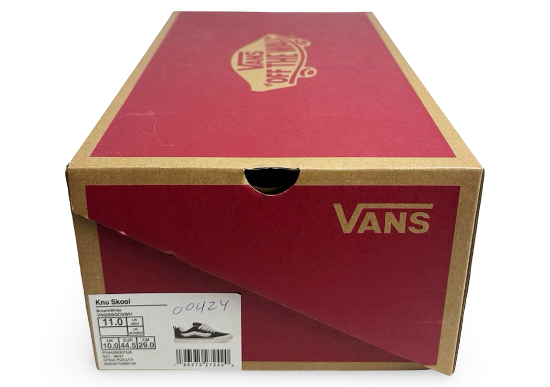 Vans Knu Skool Brown White