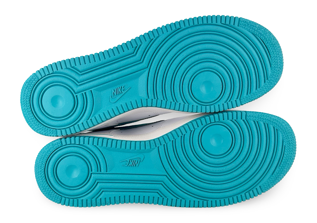 Nike Air Force 1 Low White/Turqoise