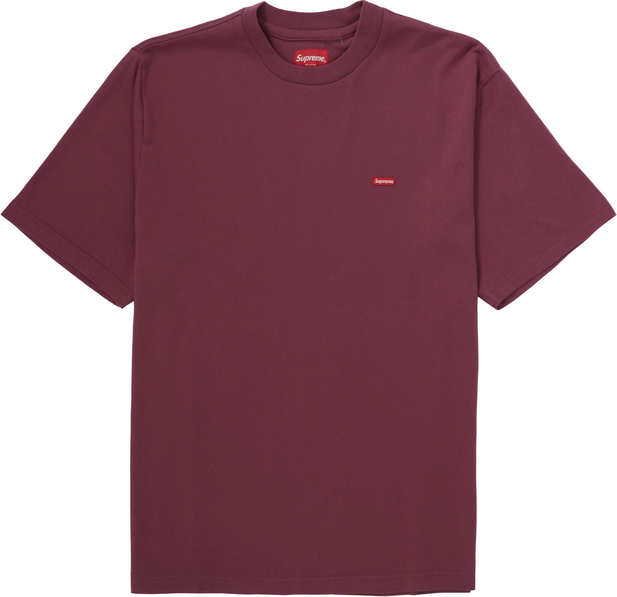 Supreme Small Box Tee Plum