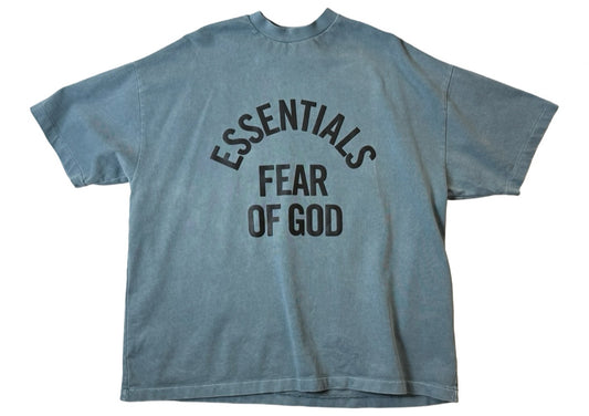 Fear of God Essentials Campus 90's Short Sleeve Tee Faded Coastal