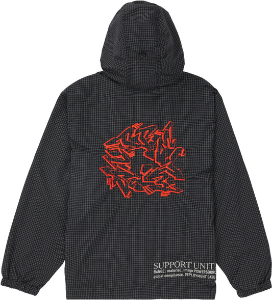 Supreme Support Unit Nylon Ripstop Jacket Black