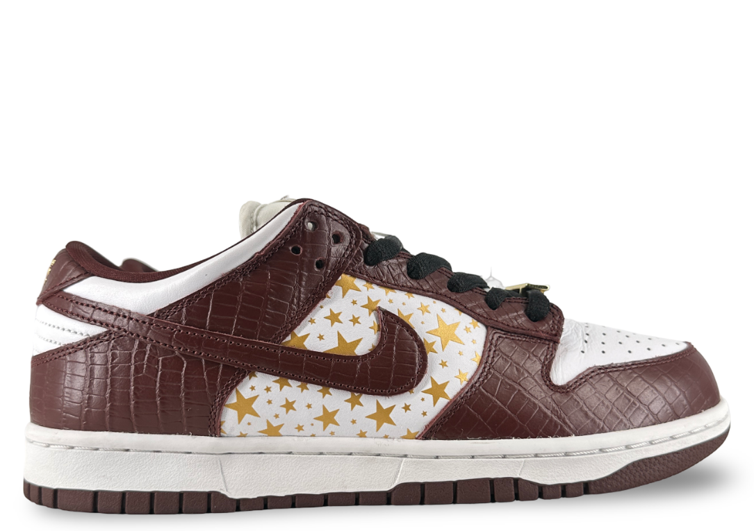 Nike SB Dunk Low Supreme Stars Barkroot Brown (2021)