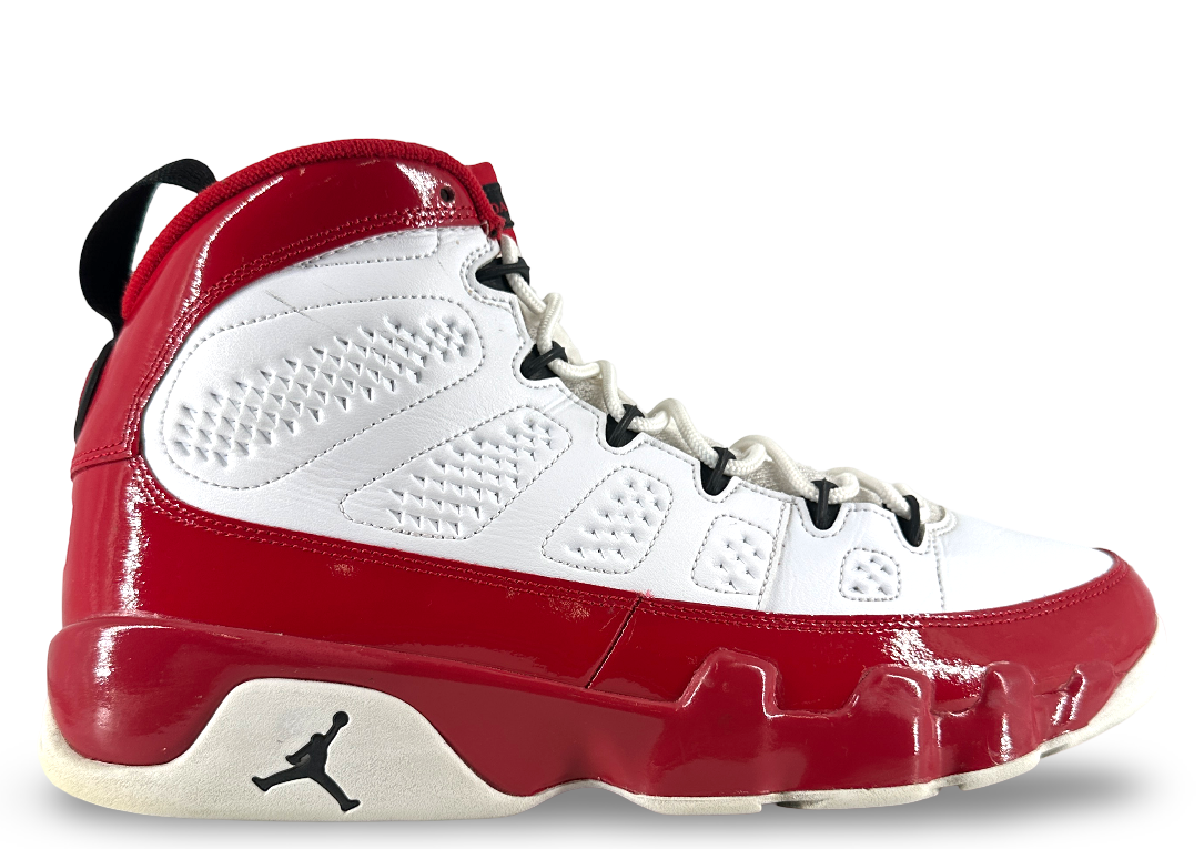 Jordan 9 Retro White Gym Red