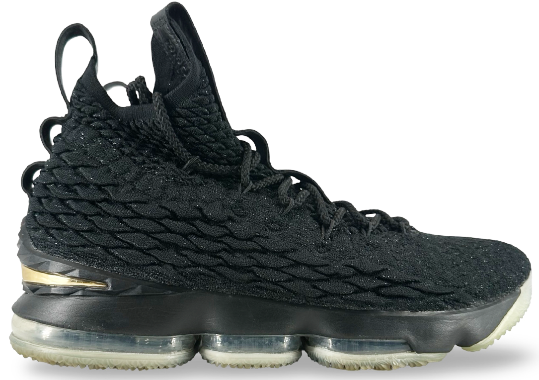 Nike LeBron 15 Black Gold