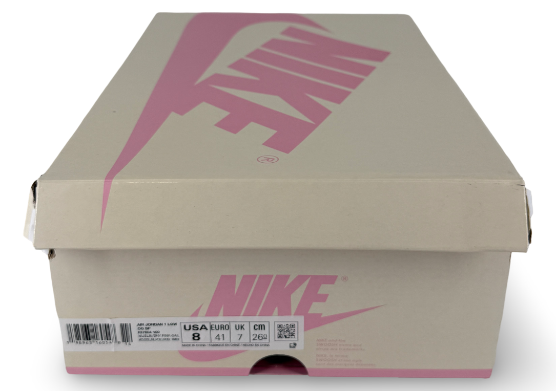 Jordan 1 Retro Low OG SP Travis Scott Shy Pink