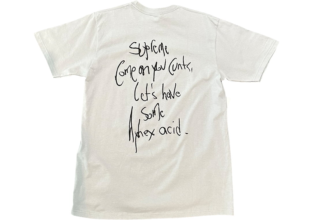 Supreme Aphex Twin Windowlicker Tee Cement