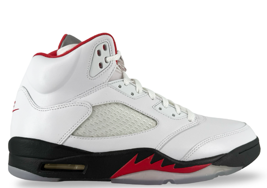 Jordan 5 Retro Fire Red Silver Tongue (2020)