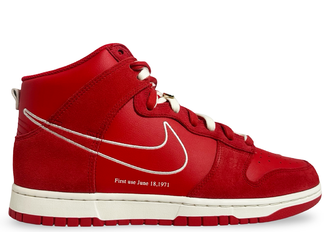 Nike Dunk High First Use Red