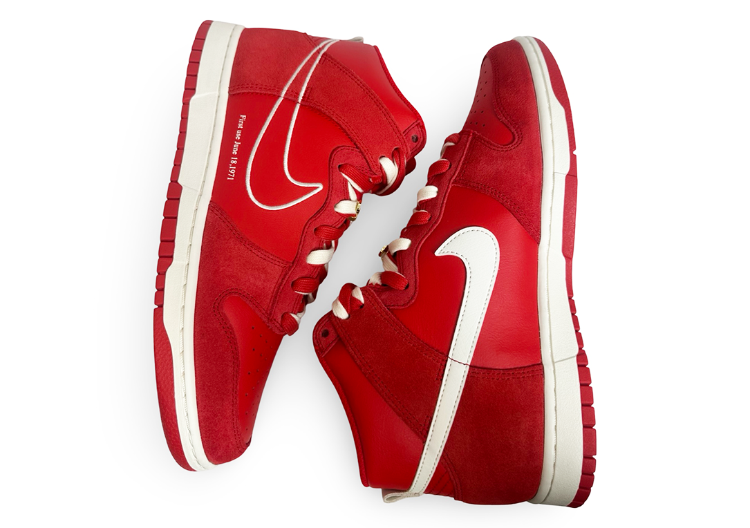 Nike Dunk High First Use Red
