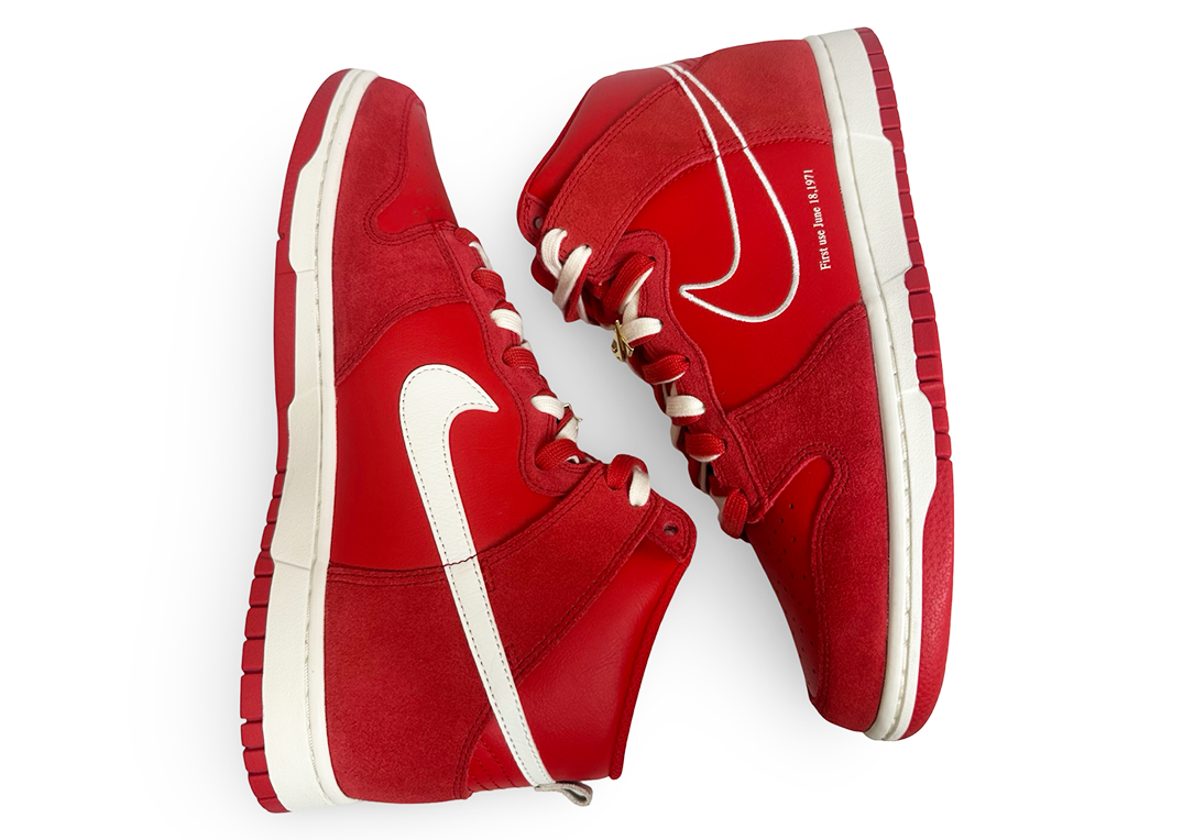 Nike Dunk High First Use Red