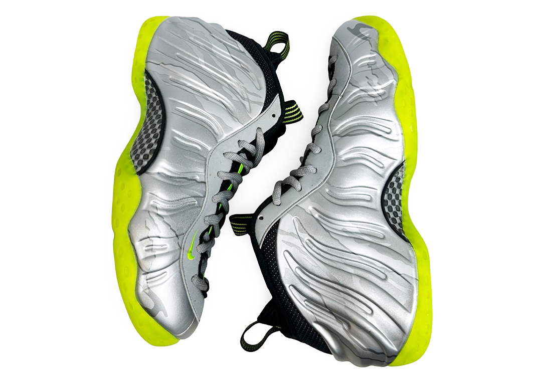 Nike Air Foamposite One Silver Volt Camo