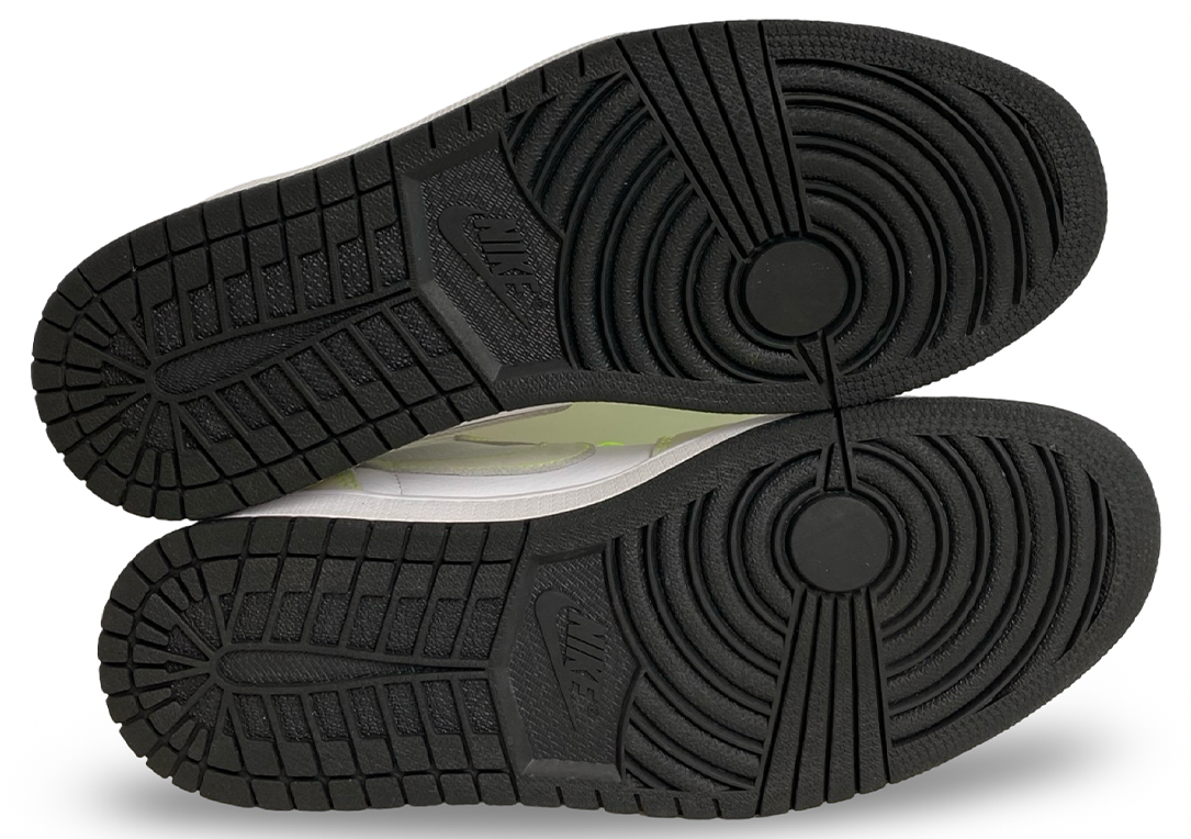 Jordan 1 Retro Low White Ghost Green Black