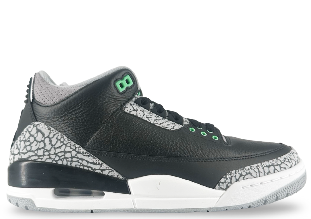 Jordan 3 Retro Green Glow