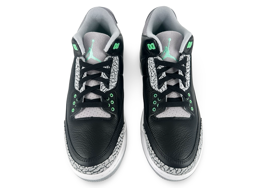 Jordan 3 Retro Green Glow