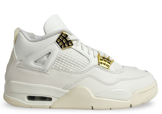 Jordan 4 Retro Metallic Gold (Women's)