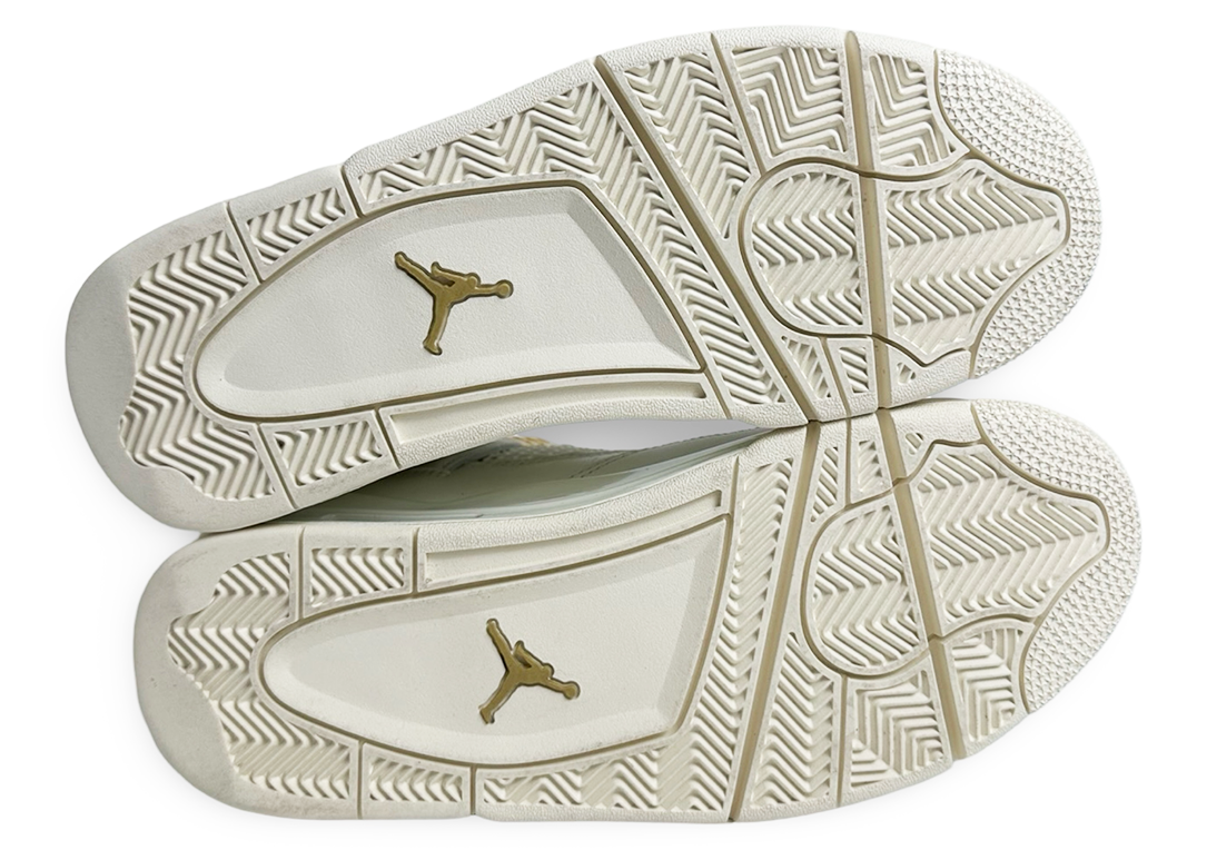 Jordan 4 Retro Metallic Gold (Women's)