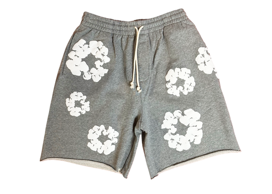 Denim Tears The Cotton Wreath Shorts Grey (C)