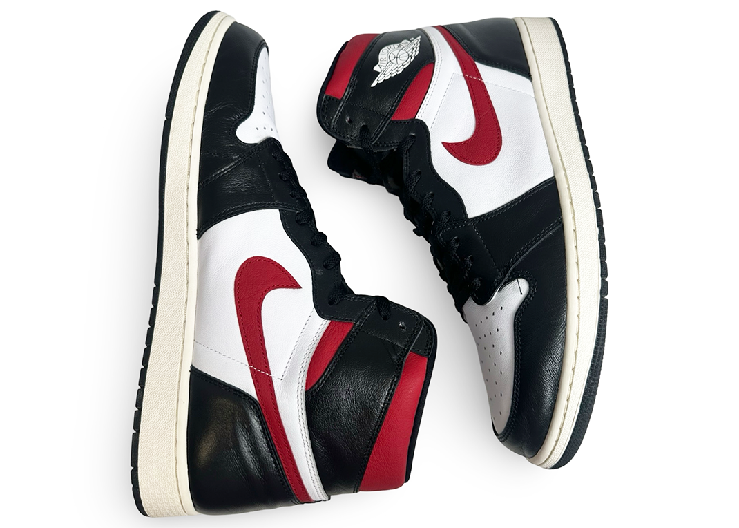 Jordan 1 Retro High Black Gym Red