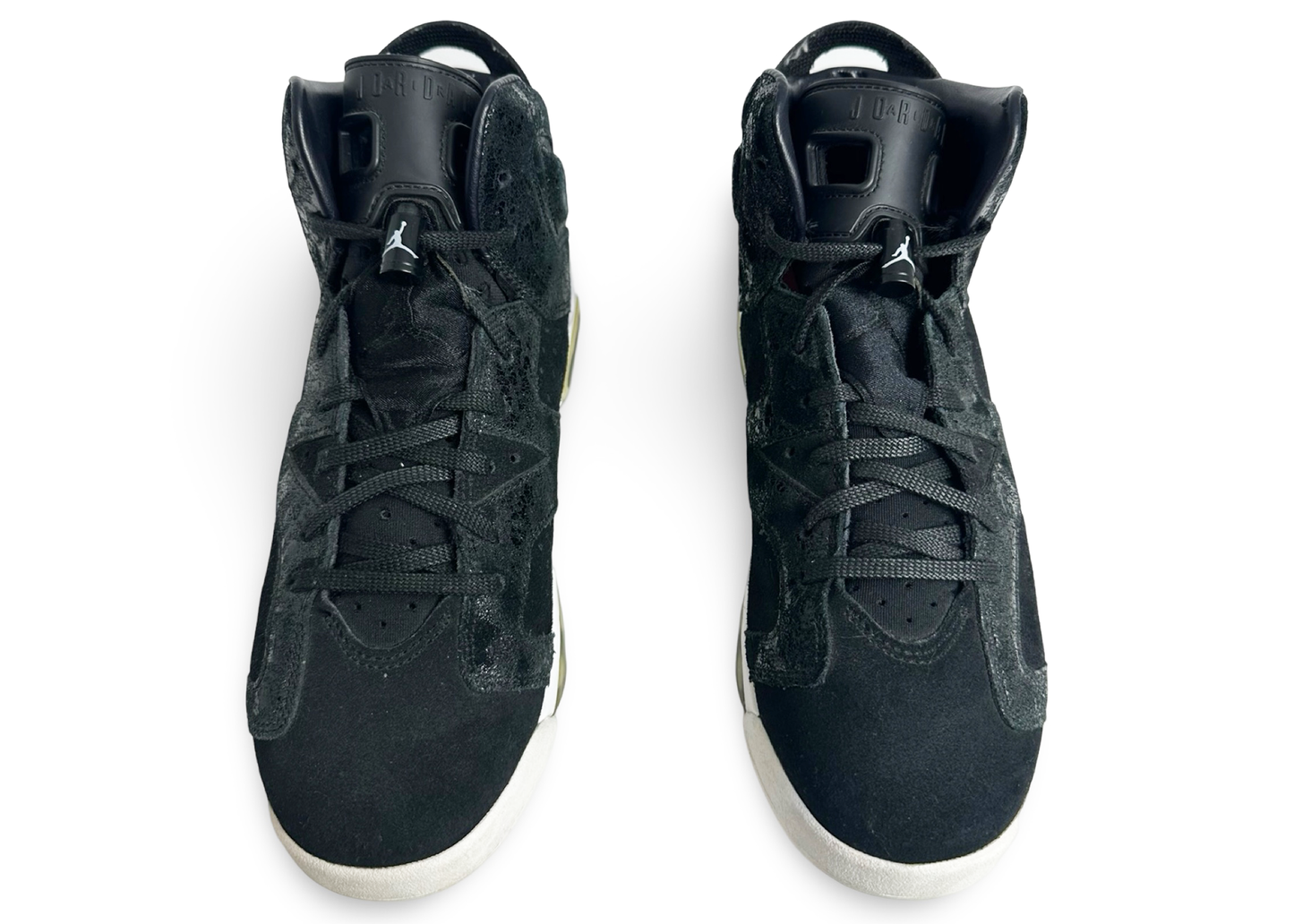 Jordan 6 Retro Heiress Black Suede (GS)