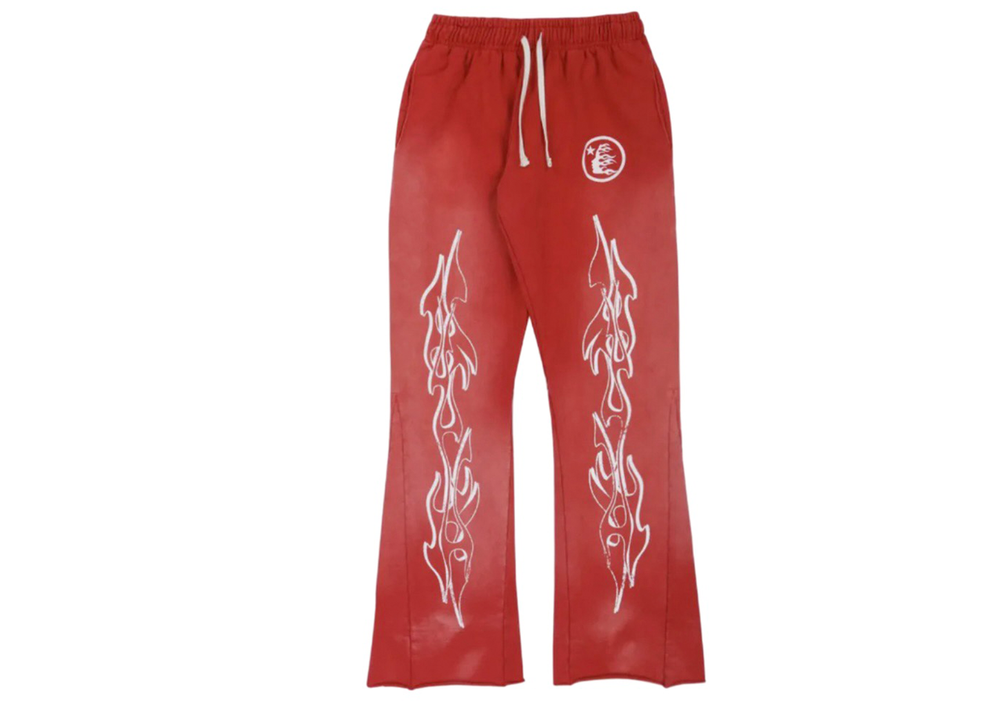 Hellstar Studios Racer Flare Sweatpants Red