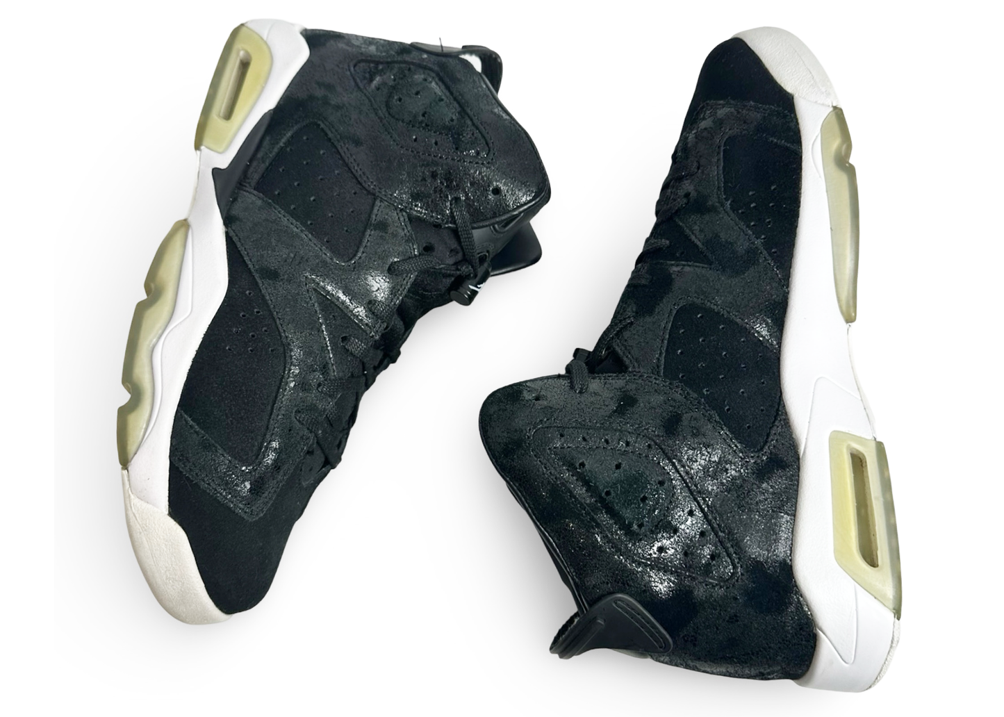 Jordan 6 Retro Heiress Black Suede (GS)