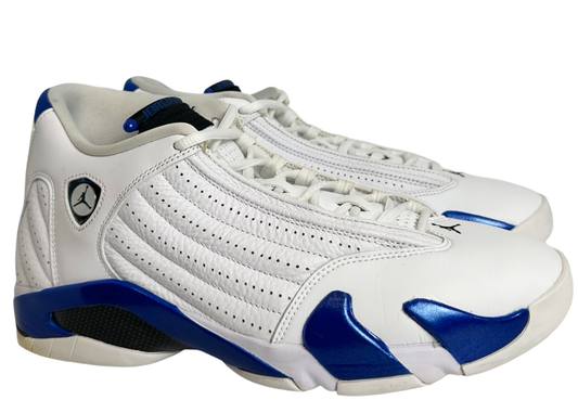 Jordan 14 Retro White Hyper Royal