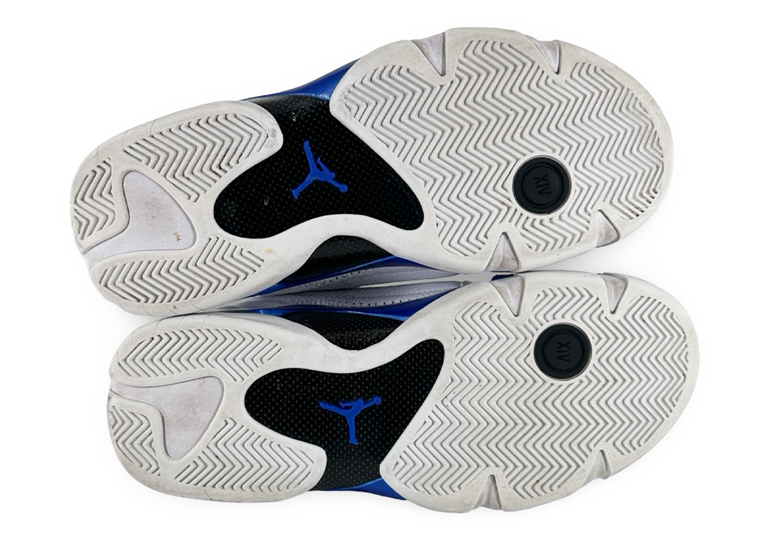 Jordan 14 Retro White Hyper Royal