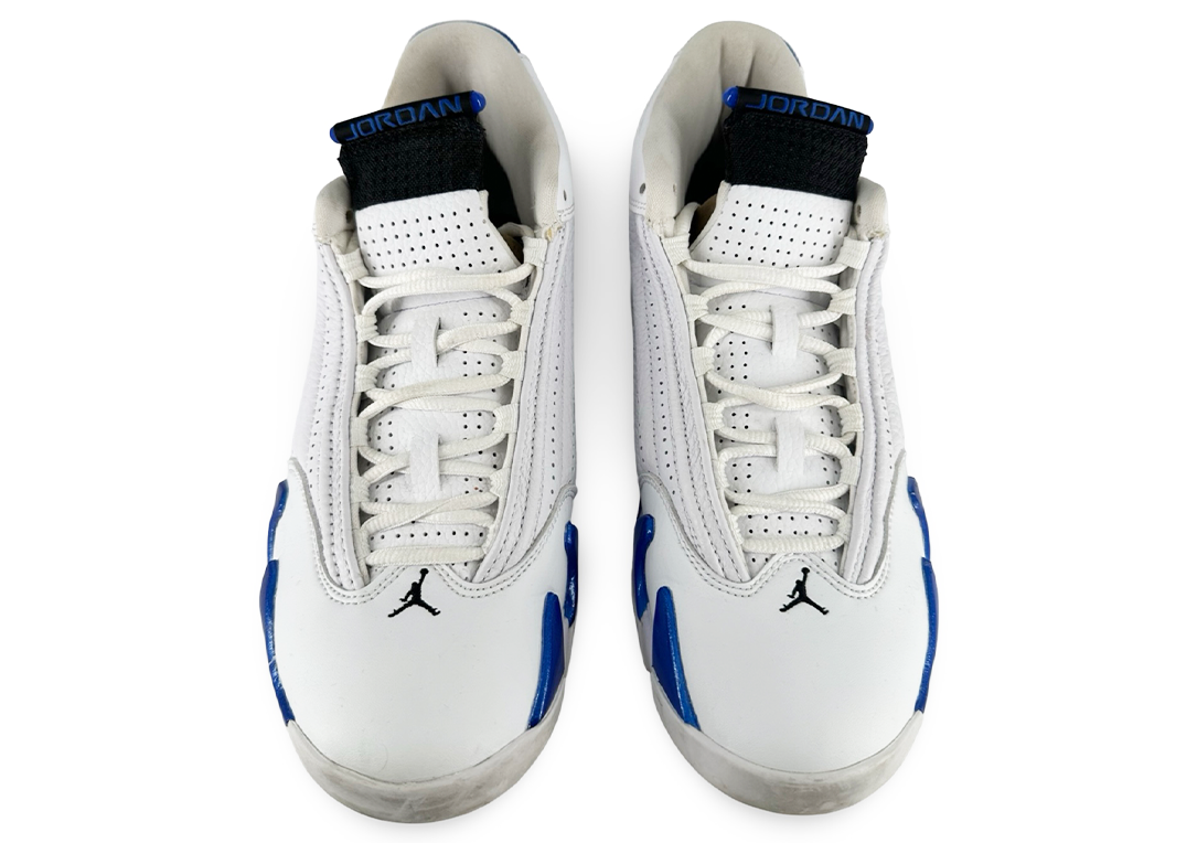 Jordan 14 Retro White Hyper Royal