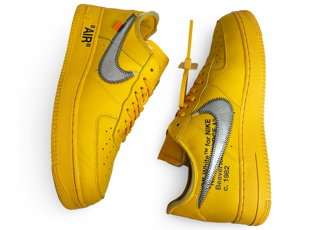 Nike Air Force 1 Low Off-White ICA University Gold