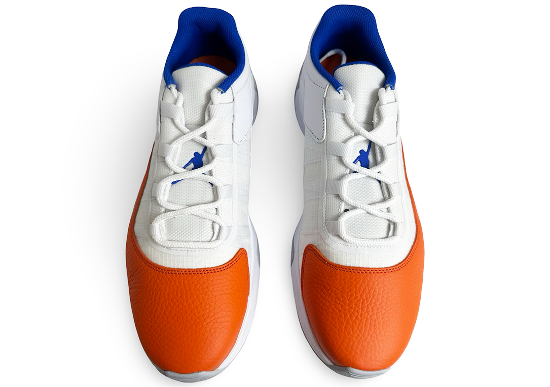 Jordan 11 CMFT Low White Safety Orange Hyper Royal