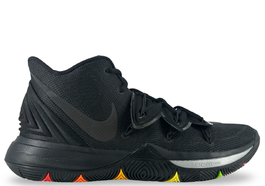 Nike Kyrie 5 Black Rainbow Soles