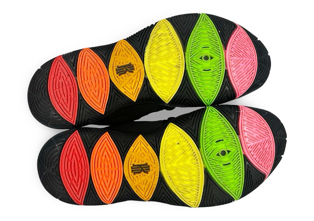 Nike Kyrie 5 Black Rainbow Soles