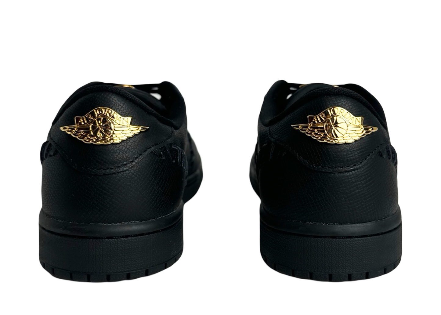 Jordan 1 Low Method of Make Black Metallic Gold (Women's)