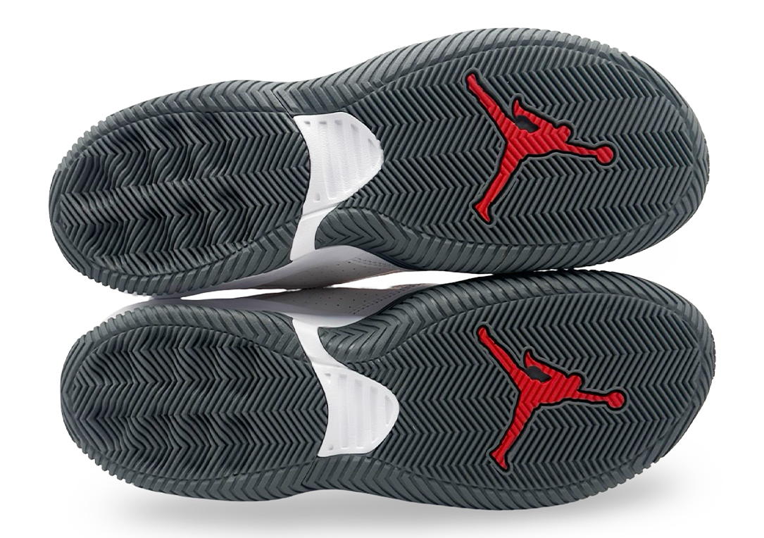 Jordan Stay Loyal White University Red