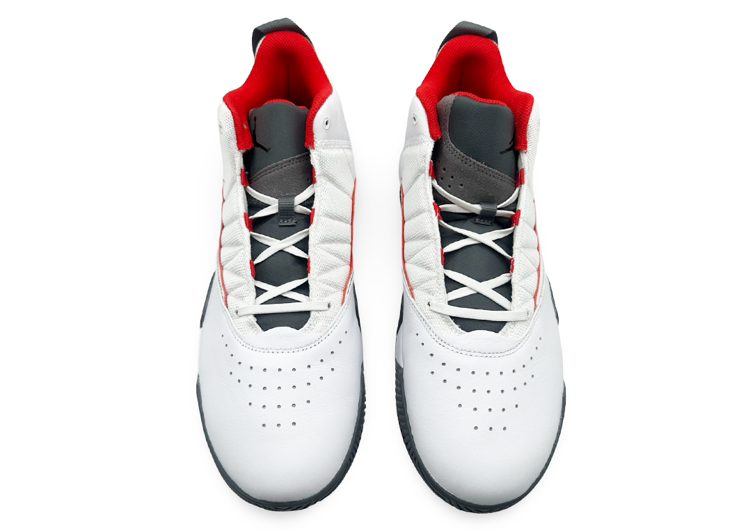 Jordan Stay Loyal White University Red
