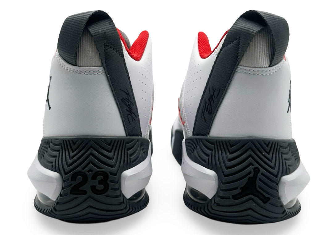 Jordan Stay Loyal White University Red