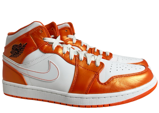 Jordan 1 Mid Metallic Orange (2021)