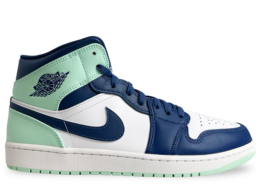 Jordan 1 Mid Mystic Navy Mint Foam
