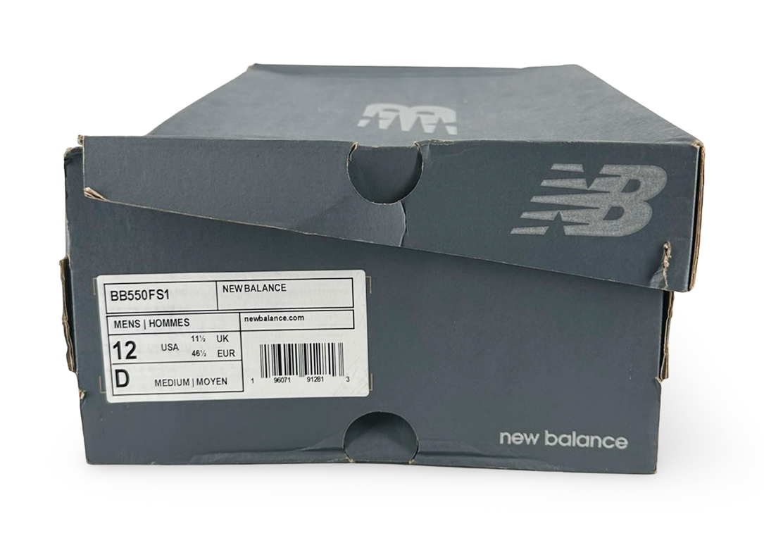 New Balance 550 White Mint Green