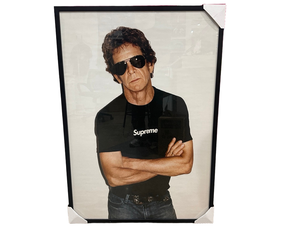 Supreme S/S09 "Lou Reed" Box Logo Photo Poster 42"x27"