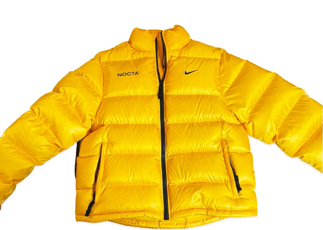 Nike x NOCTA Sunset Puffer Jacket Yellow