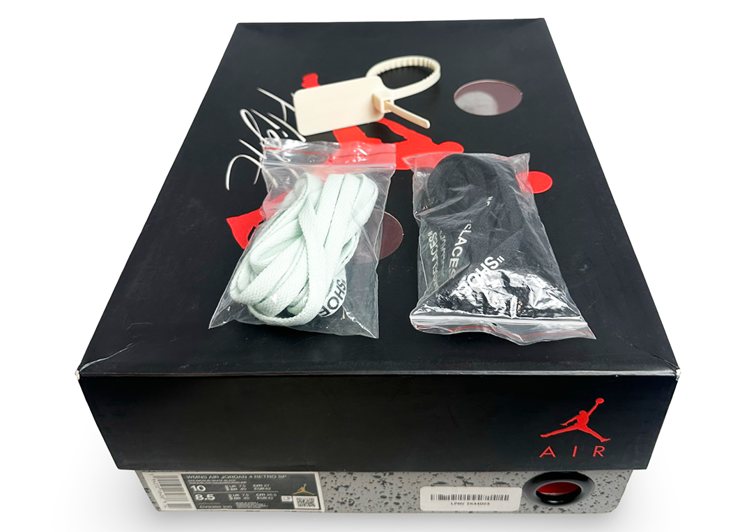 Jordan 4 Retro Off-White Sail (Women's)