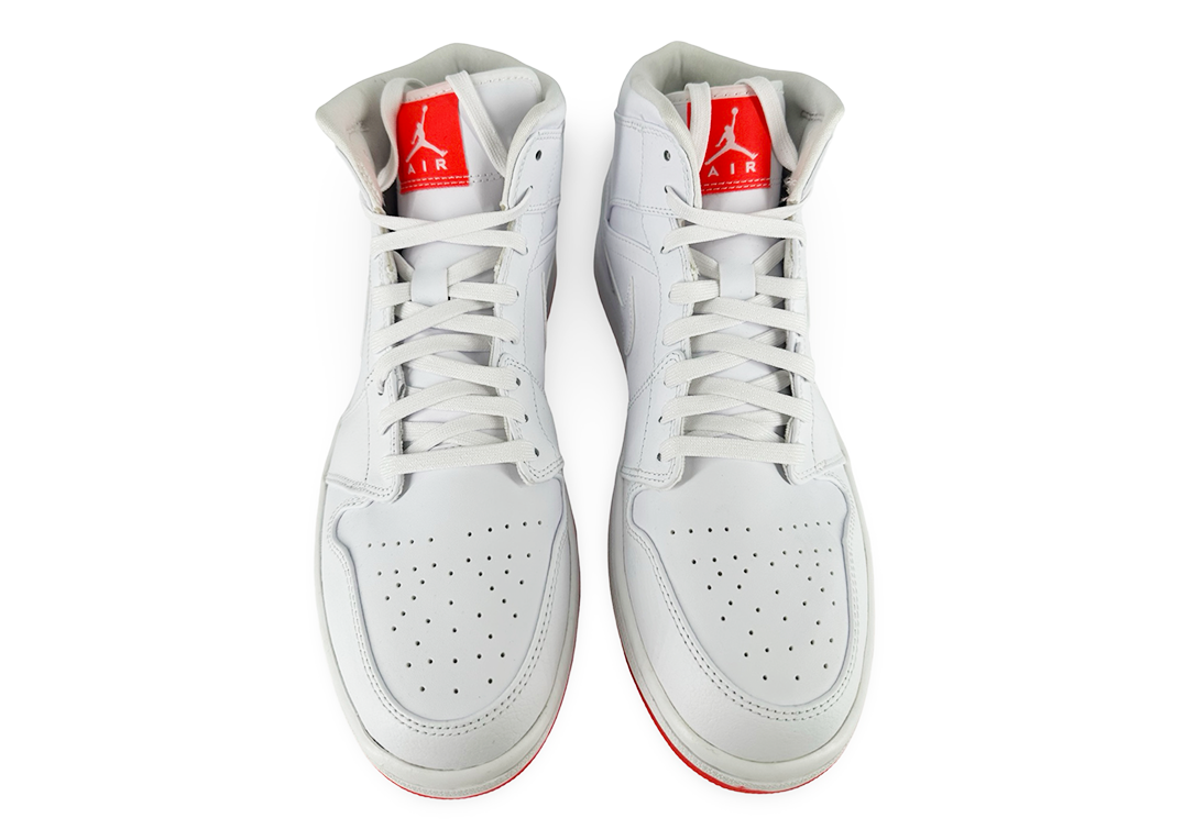 Jordan 1 Mid White Infrared 23