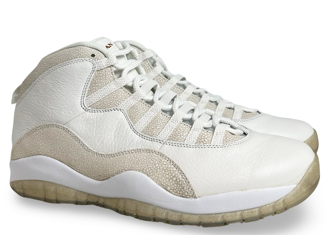 Jordan 10 Retro Drake OVO White