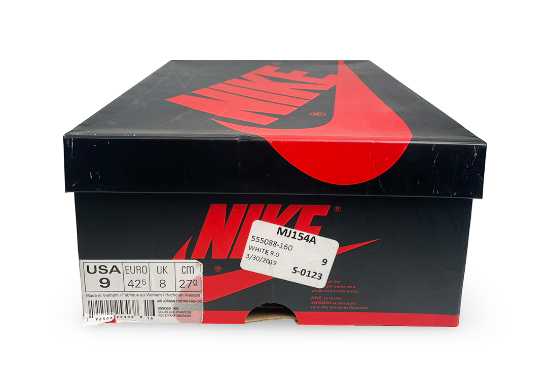 Jordan 1 Retro High OG Phantom Gym Red