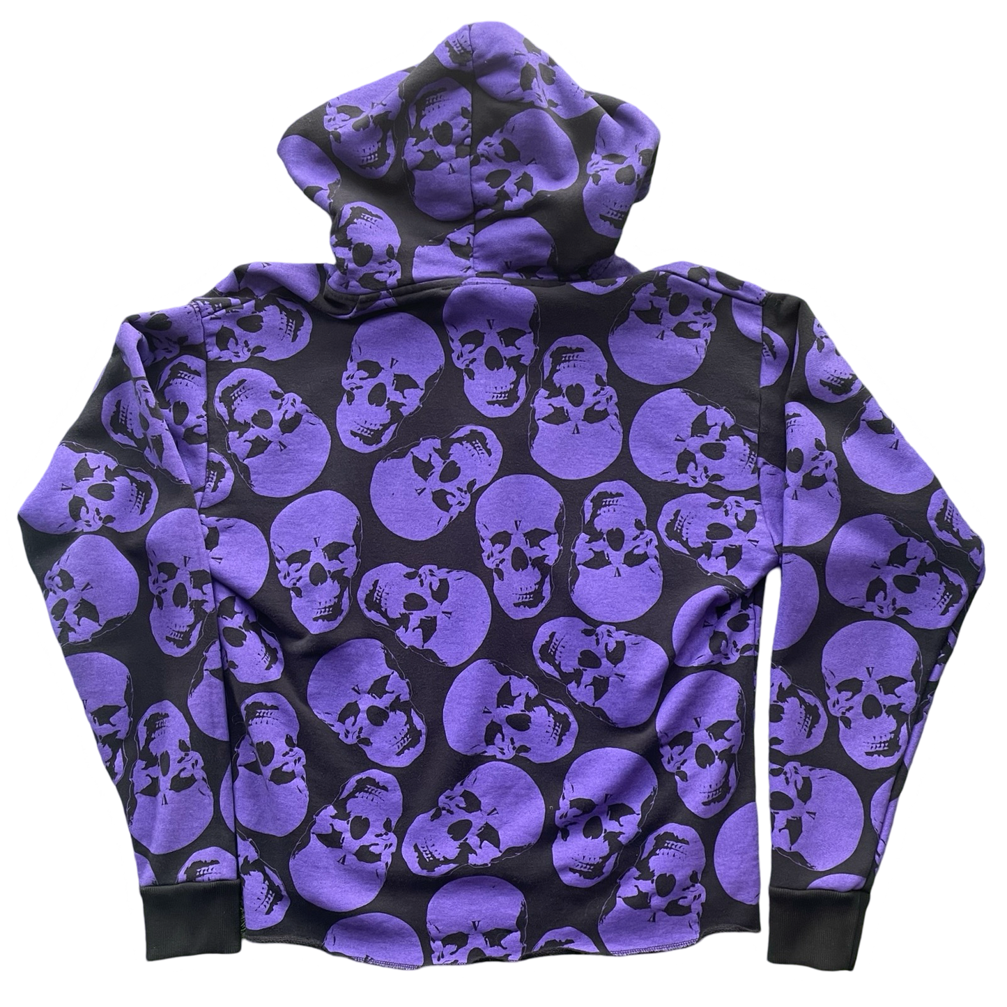 Vlone Skull Hoodie Purple