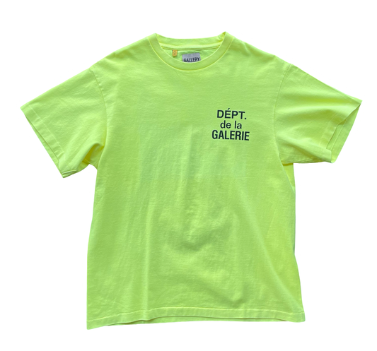 Gallery Dept Tee (Neon)