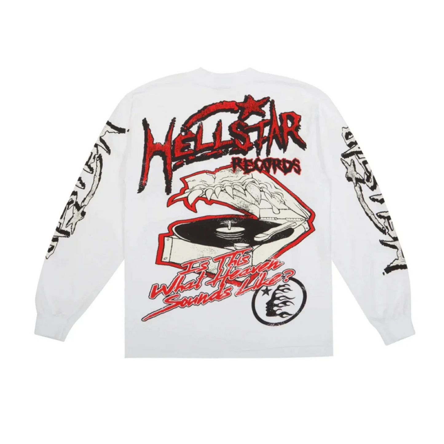 Hellstar Records Longsleeve White