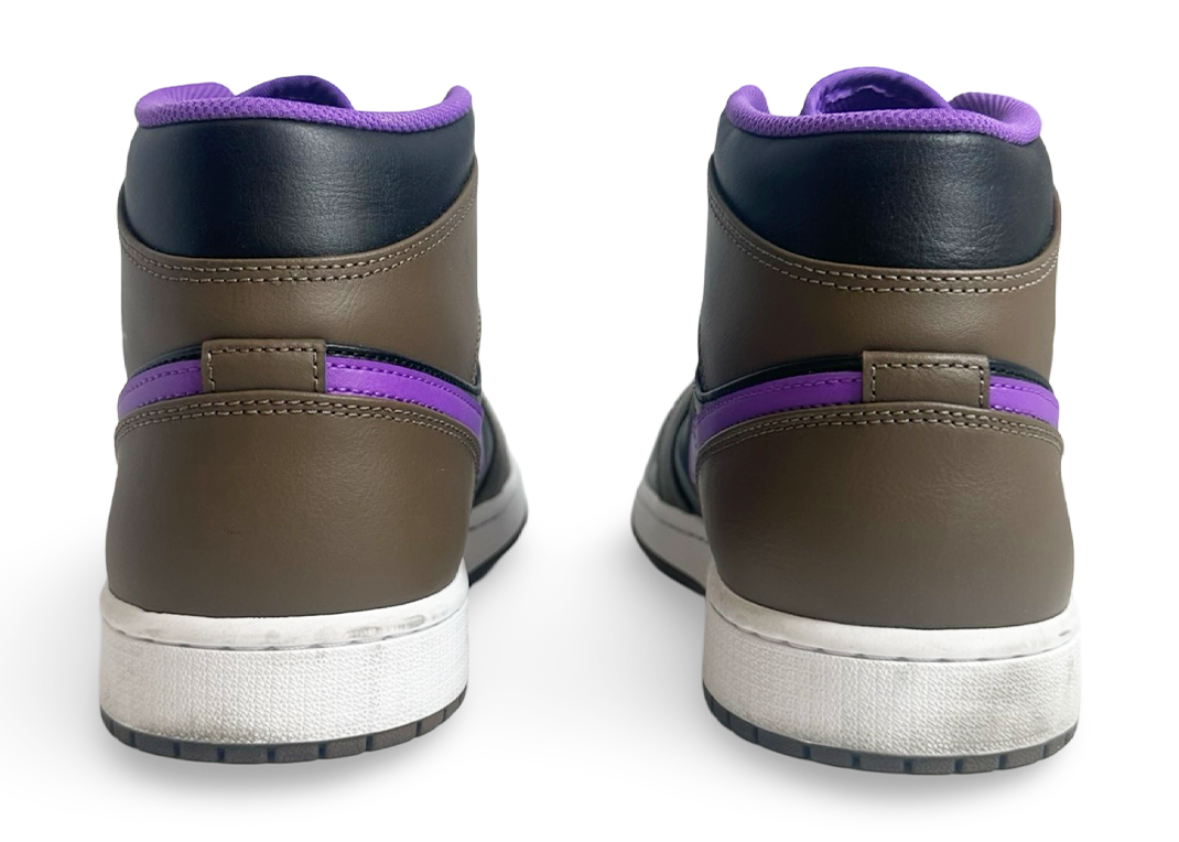 Jordan 1 Mid Purple Mocha